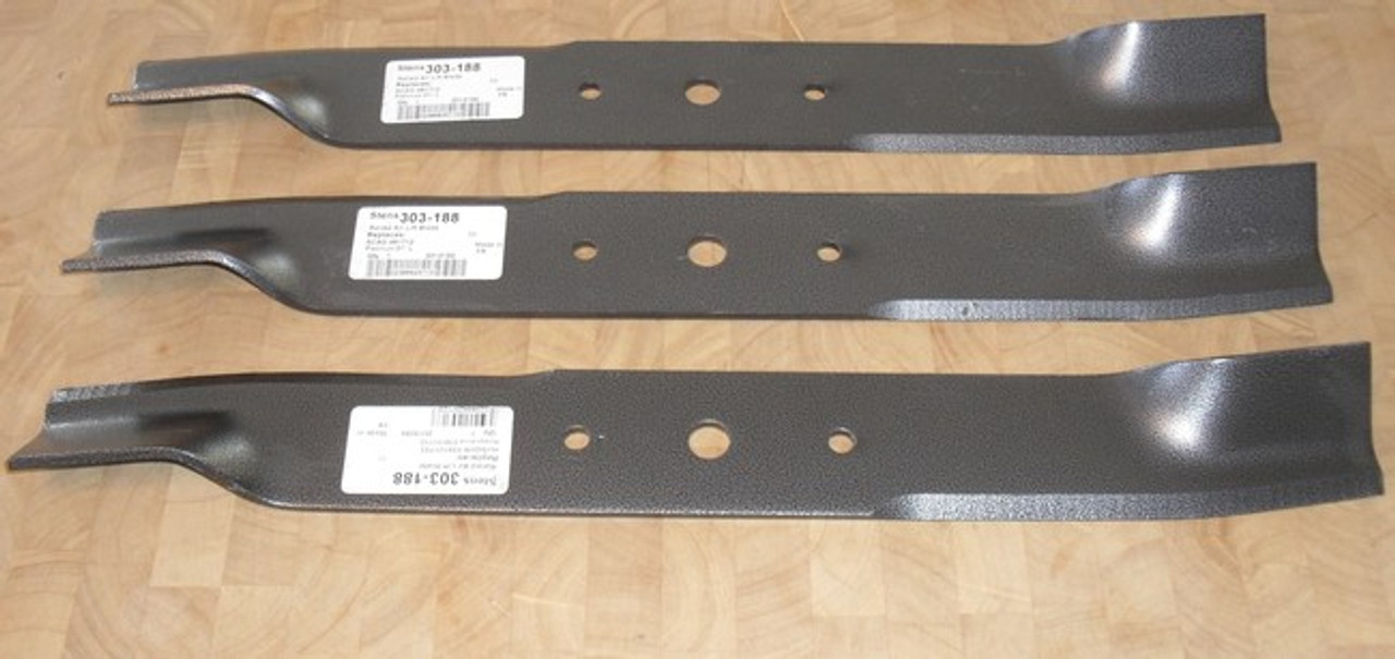 Blades for Scag 61" Cut Advantage, Wildcat, Turf Tiger 48111, 481708, 481712, 48304, A48111, A48304 Hi lift