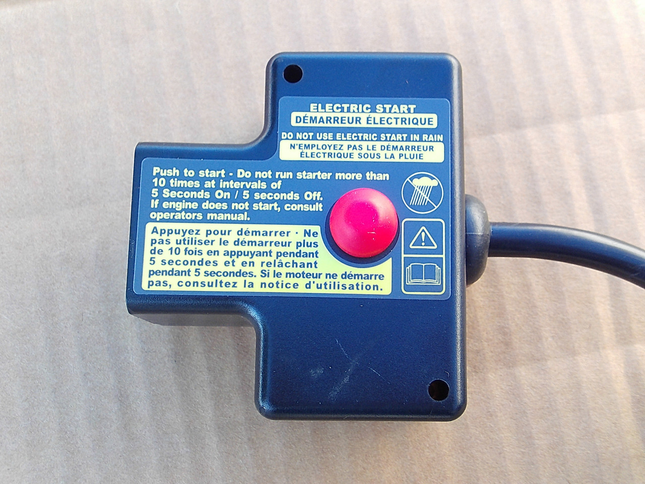 Electric Starter for MTD 751-10645 751-10645A 751-10645B 951-10645 951-10645A 951-10645B Snowthrower snowblower snow blower thrower
