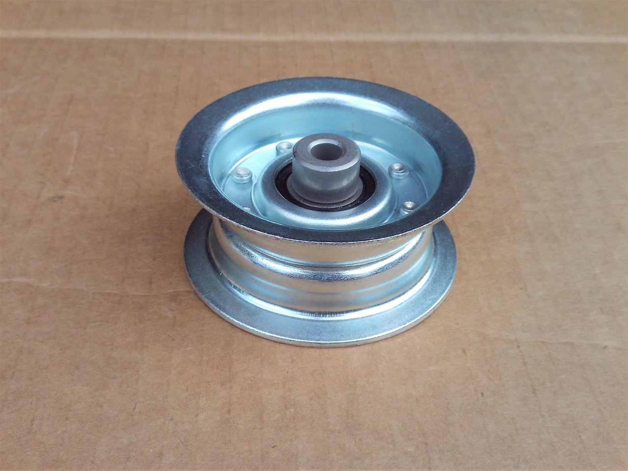 Idler Pulley for FMC 603810, 60-3810 ID: 3/8", OD: 3-1/2", Height: 1-9/16" Flat
