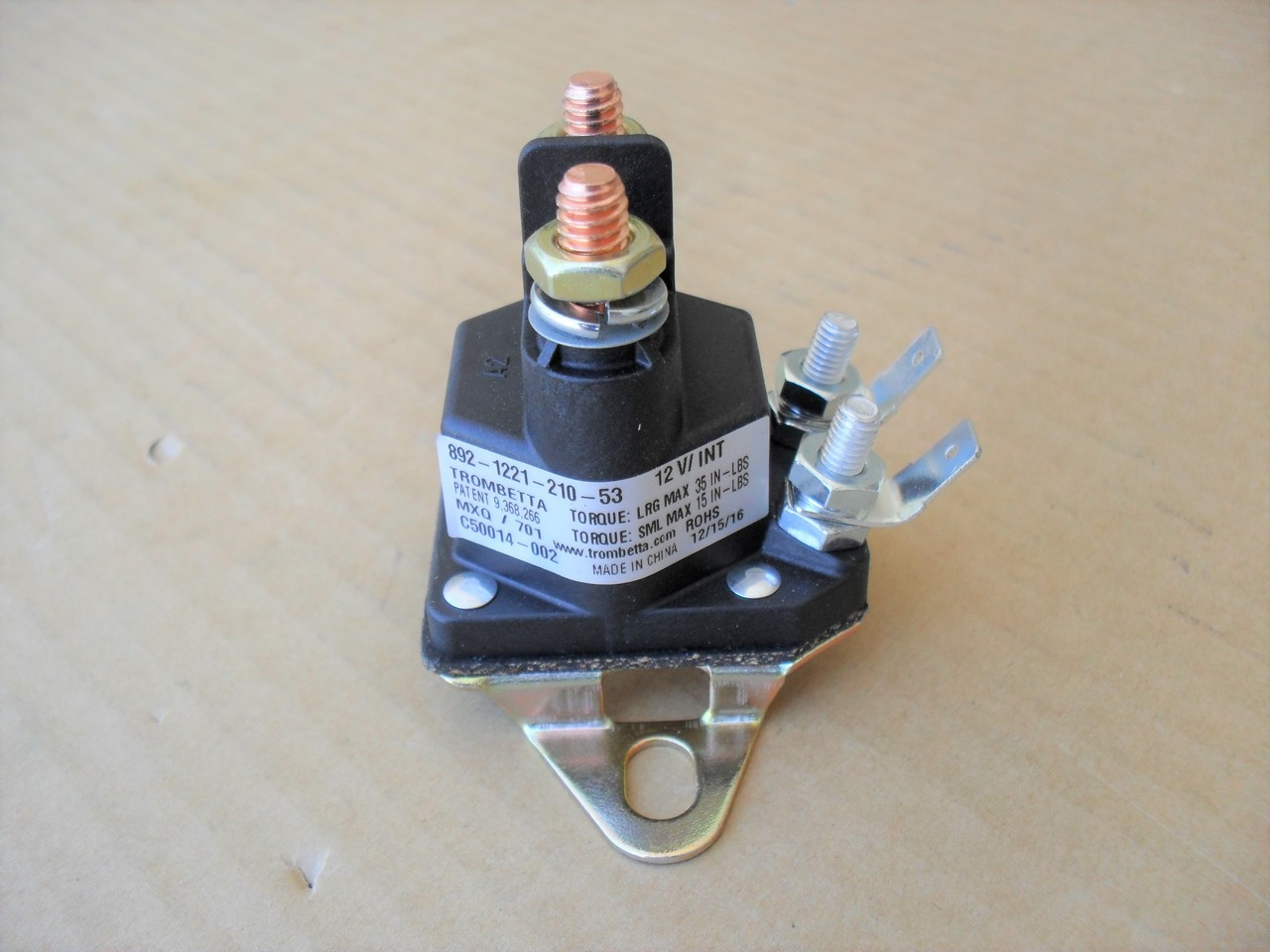 Starter Solenoid for Toro DH210 DH220 110116 1101162 110167 471910 740207 47-1910