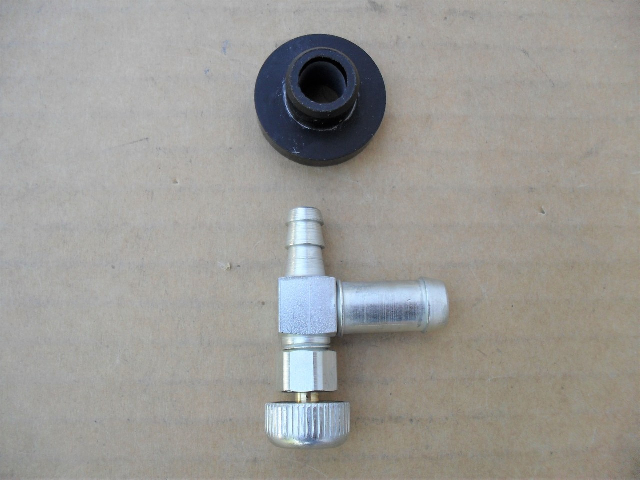 Gas Tank Fuel Shut Off Valve With Rubber Bushing for Snapper 12337 1654930 1654930SM 7012337 1-2337