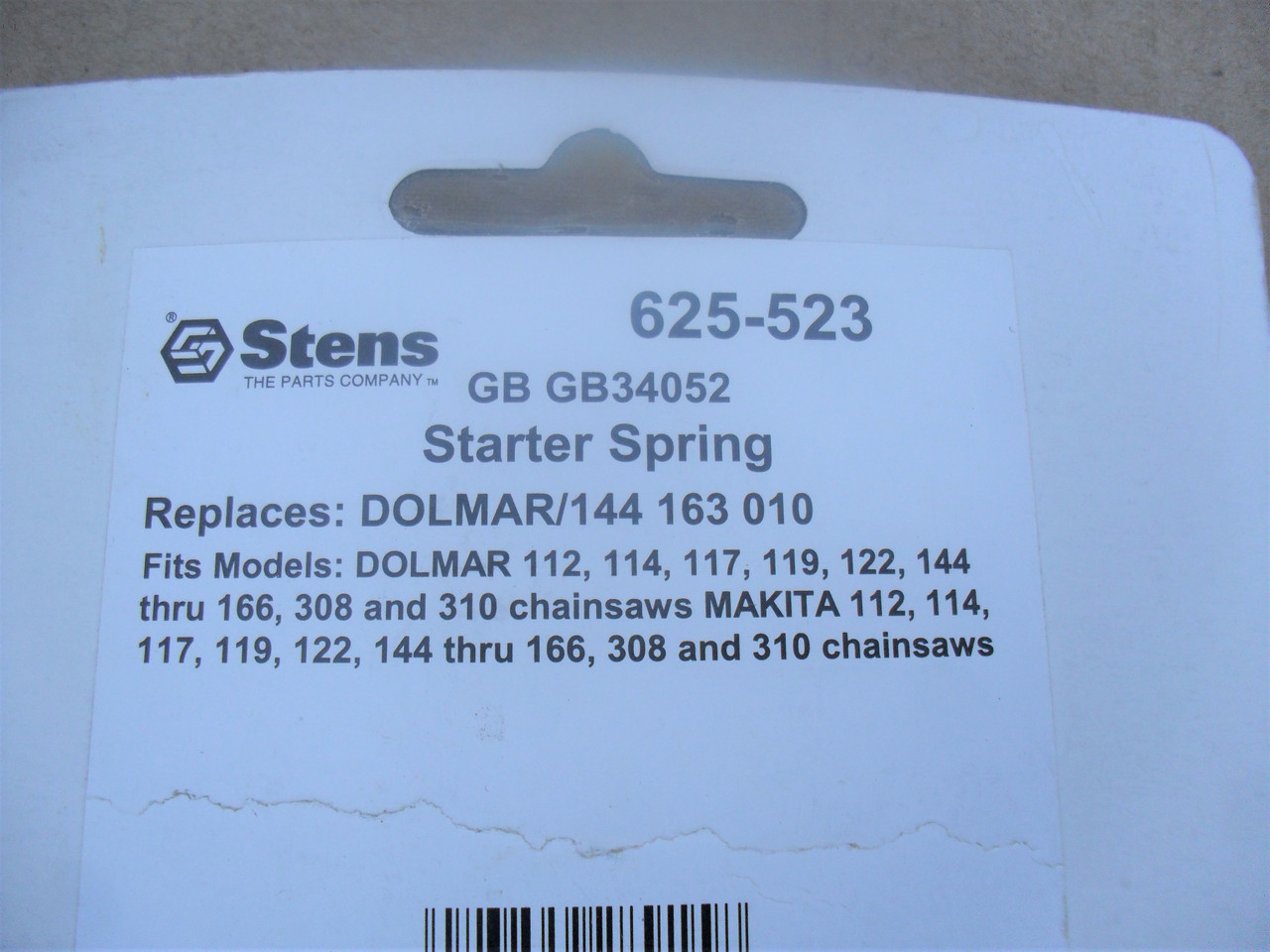 Starter Spring for Makita 112, 114, 117, 119, 122, 144 thru 166, 308, 310, 119163010, 144163010, 119 163 010, 144 163 010 chainsaw chain saw