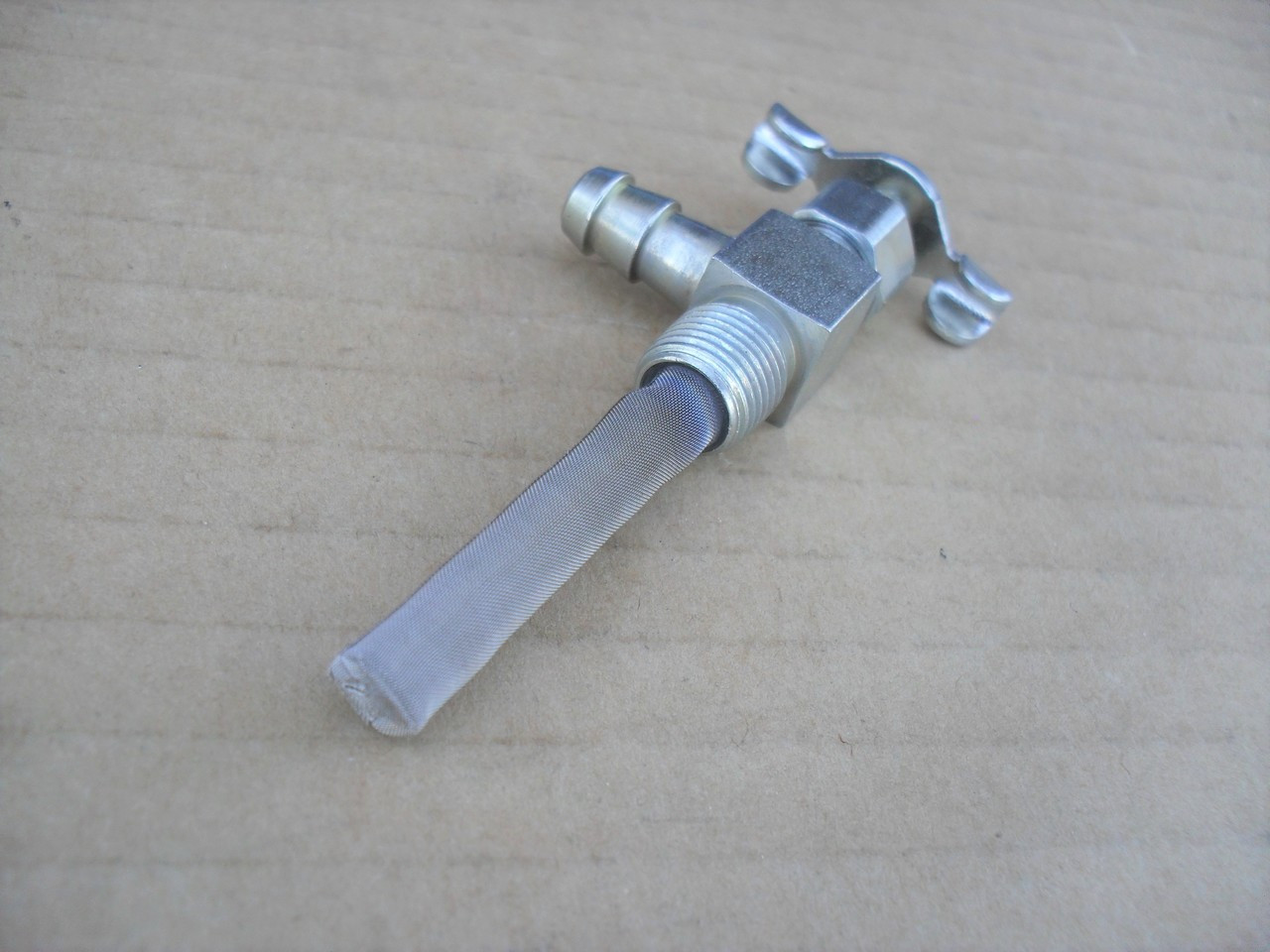 Gas Tank Fuel Shut Off Valve for Troy Bilt 1703896, 1718029, Roto Tiller, Includes Screen