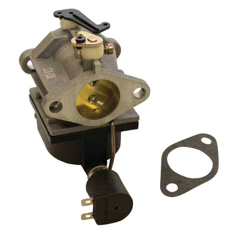 Carburetor for Tecumseh Enduro OHV16 OHV17 OHV140 OHV155 OHV170 OHV175 OHV180 OV490 640034 640034A 640072 640072A 640159 640330 640330A Includes anti back fire fuel shut off solenoid