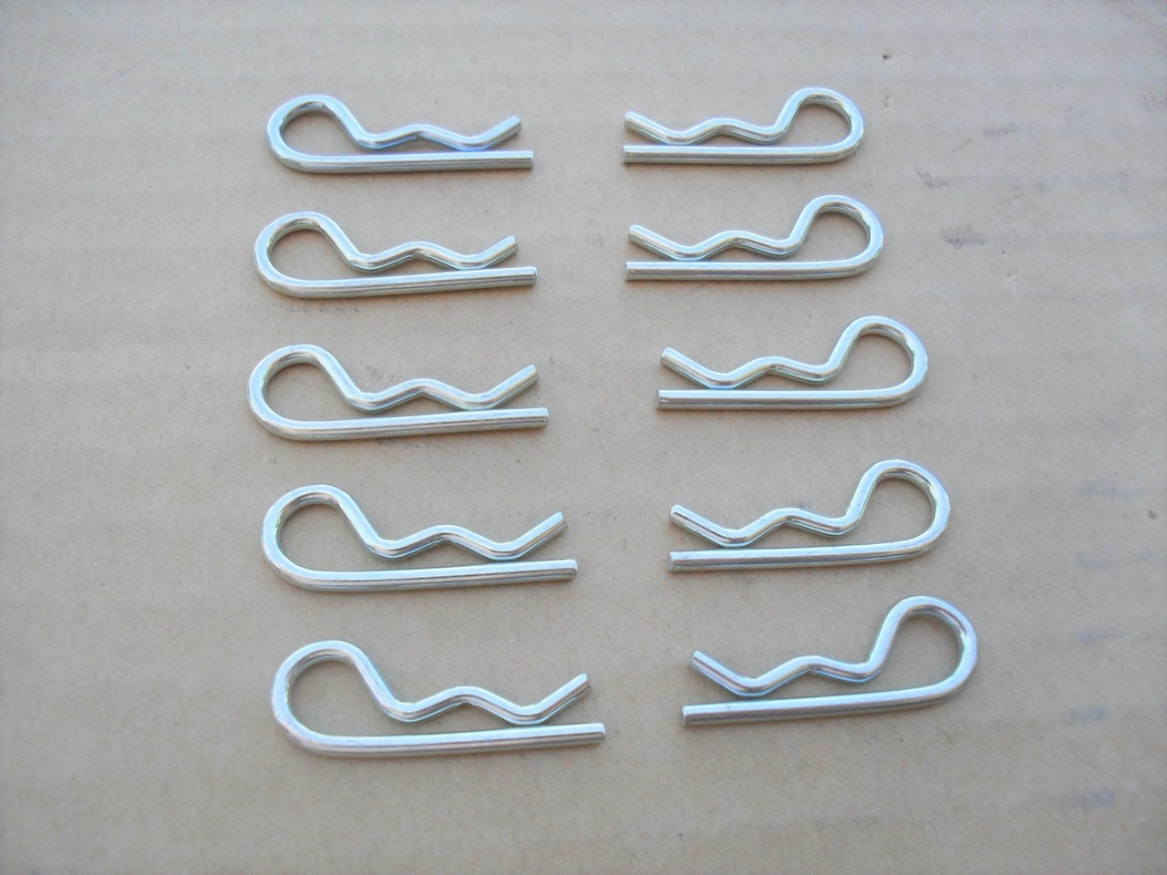 Hitch Clevis Pins for Cub Cadet 714-04040 YS-714-04040 Set of 10 Clips Lawn Mower Deck Snowblower snowthrower snow blower thrower