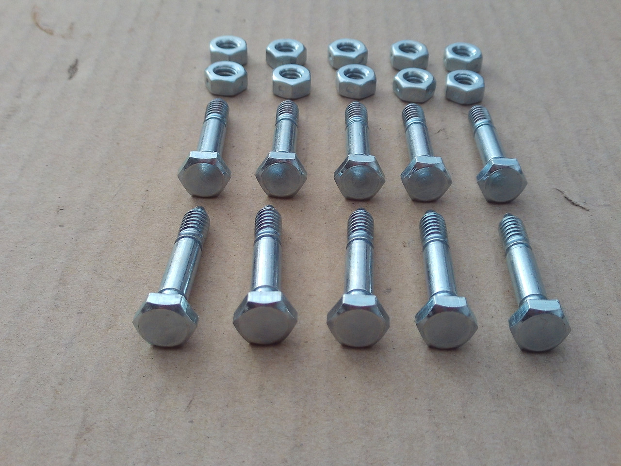 Shear Pins Bolts for Ariens ST520 ST524 ST624 ST724 ST824 05907100 510016 51001600 532005 53200500 59071 5907100 snowblower snowthrower snow blower thrower shear pin bolt