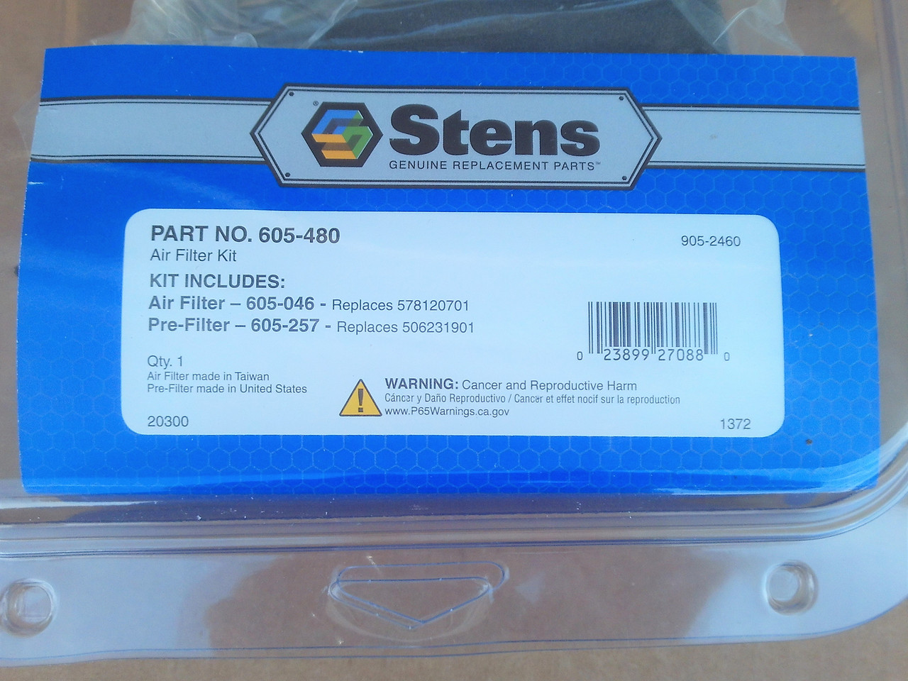 Air Filter Pre Cleaner for Husqvarna K950, 506231801, 506231802, 506231901, 531031498 chainsaw, ring saw, cut off saw