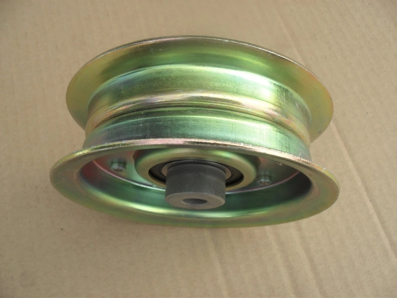 Deck Idler Pulley for AYP Craftsman 46" Cut 156493 173901 532156493 532173901 Huskee ID:3/8" OD:4-3/8" Height:1-3/8"