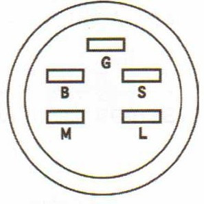 Ignition Starter Switch for Gravely 018272 18272 21115300 5 Terminals Includes Keys