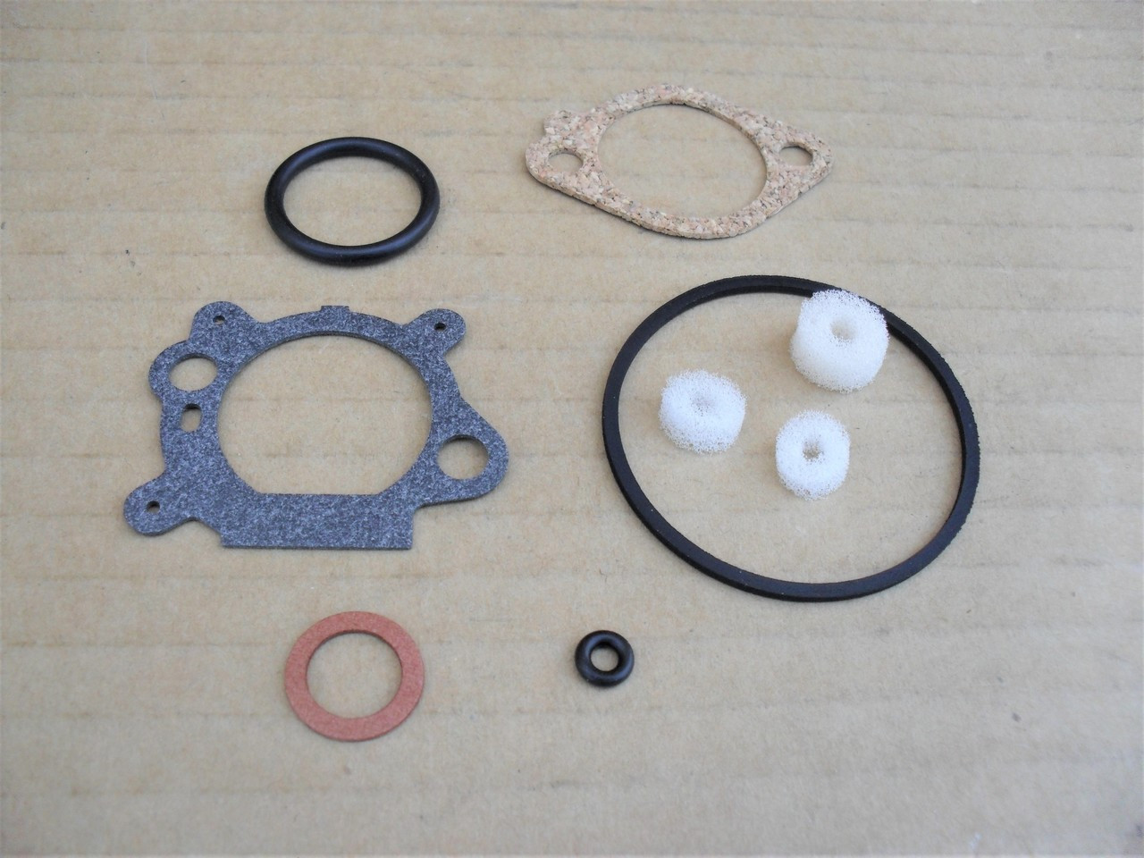 Carburetor Gasket Rebuild Kit for Briggs and Stratton 398183 490937 492495 498260 498261 & 122K02 122K82 124K02 12F702 12F782 12G802 12G882 12H702 12H802 12H807 122H02 122H07 Models