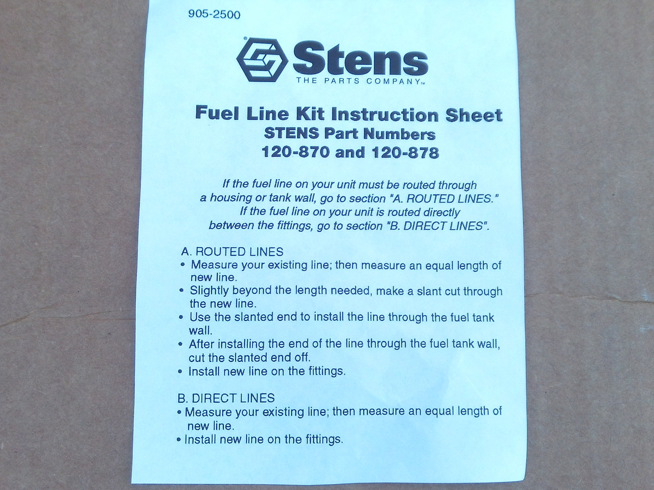 Gas Fuel Line for Poulan 2300CVA, 3700 Weedeater 530069216, 530-069216 ID: 3/32" OD: 3/16" Color Clear, Length: 25" Made In USA, string trimmer, leaf blower