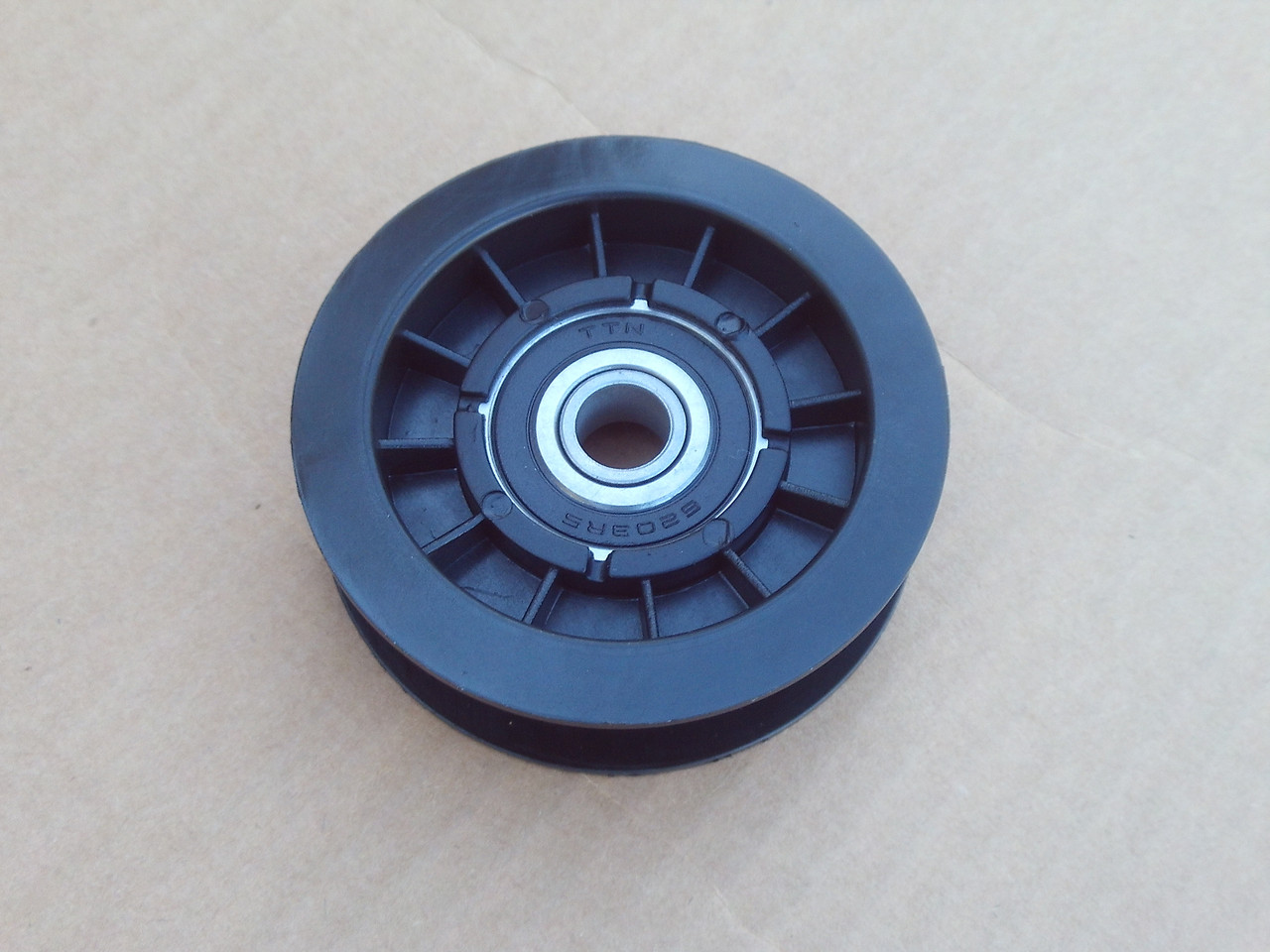 Idler Pulley for Murray 091179MA 421409 421409MA 91179 91179MA Engine to Transmission Scotts ID: 1/2" OD: 3-3/8" Height: 1-1/16"