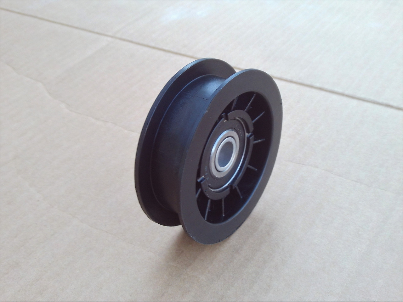 Idler Pulley for Murray 091179MA 421409 421409MA 91179 91179MA Engine to Transmission Scotts ID: 1/2" OD: 3-3/8" Height: 1-1/16"