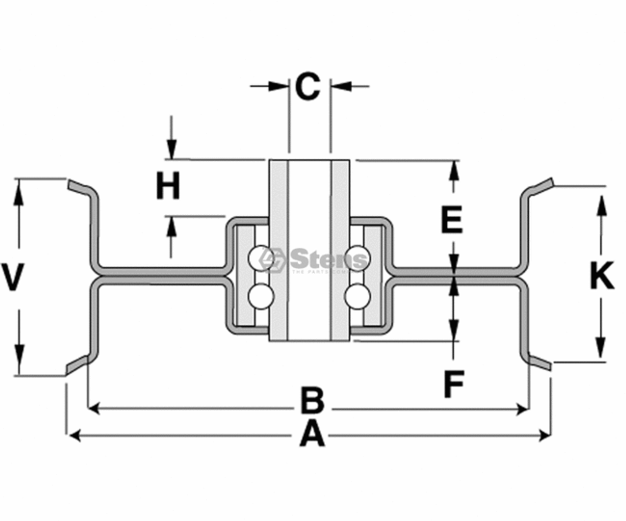 Idler Pulley for Murray Drive 091179MA, 421409, 421409MA, 91179, 91179MA, Engine to Transmission, Scotts, ID: 1/2", OD: 3-3/8", Height: 1-1/16"