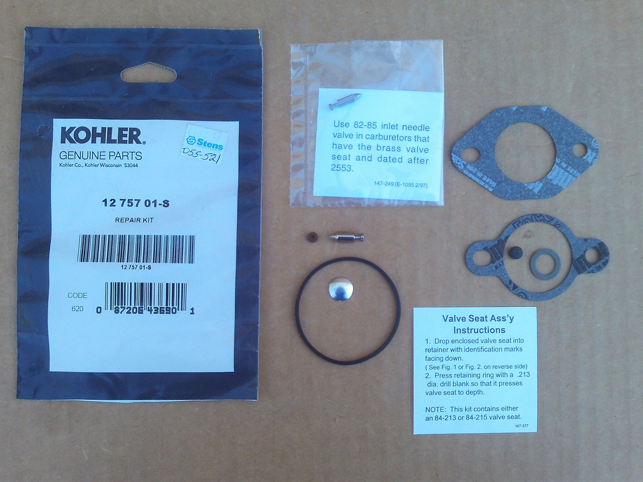 Performance Saw Supply Kohler Engine Rebuild Kit For CH15 CH410 CV15 CV16 CV17 CV18
