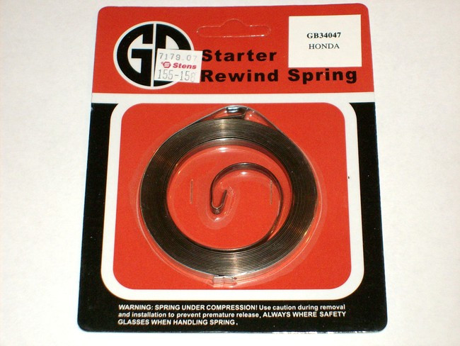 Starter Spring for Honda GXV120 GXV160 HR17 HR194 HR214 HR216 HRC216 28842896700 28442896810 28842-896-700 28442-896-810