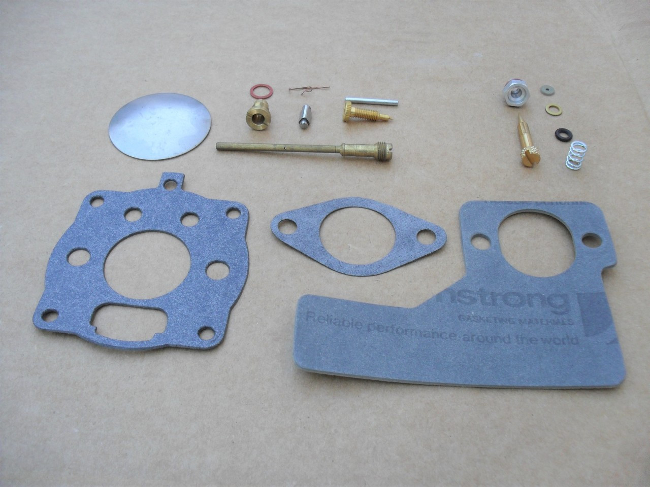 Carburetor Rebuild Kit for Briggs and Stratton 391071, 394989, 10 HP to 12 HP, 16 HP & Made In USA