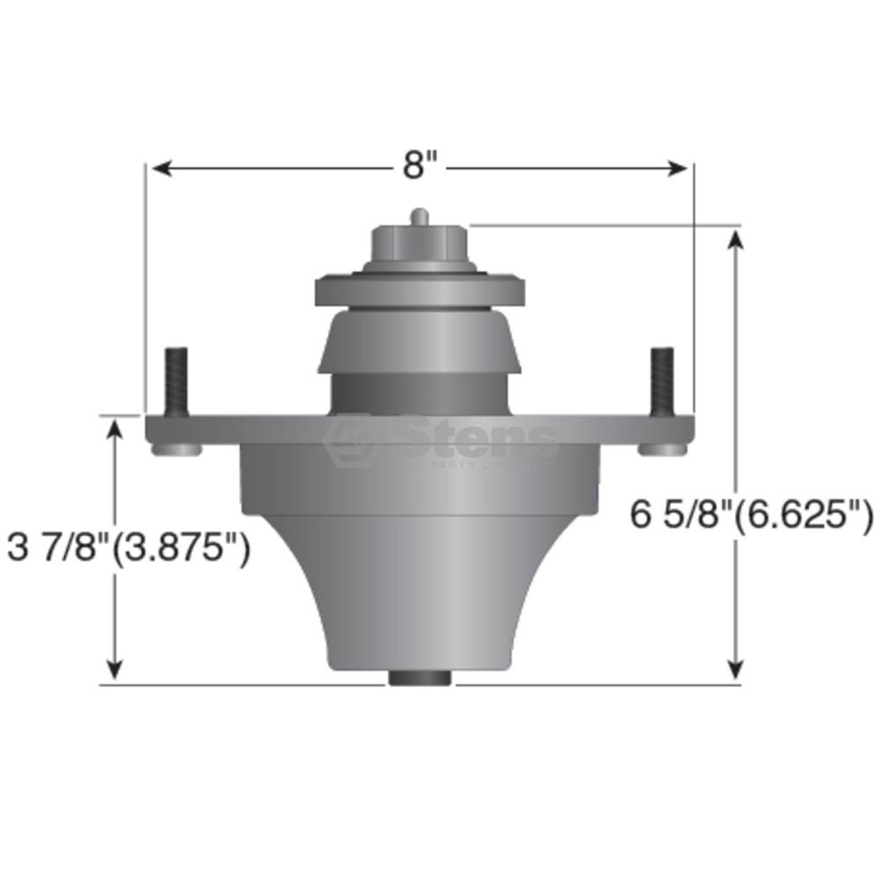 Deck Spindle for John Deere ZTrak Z510A, Z520A, Z710A, Z720A, Z810A, Z820A, Z830A, Z840A, Z850A, Z860A, Z910A, Z915B, Z920A, Z920M, Z920R, Z925A, Z925R, Z930A, Z930M, Z930R, Z950A, Z950M, Z950R, Z960A, Z960R, Z970A, TCA17517, TCA20639, TCA24880