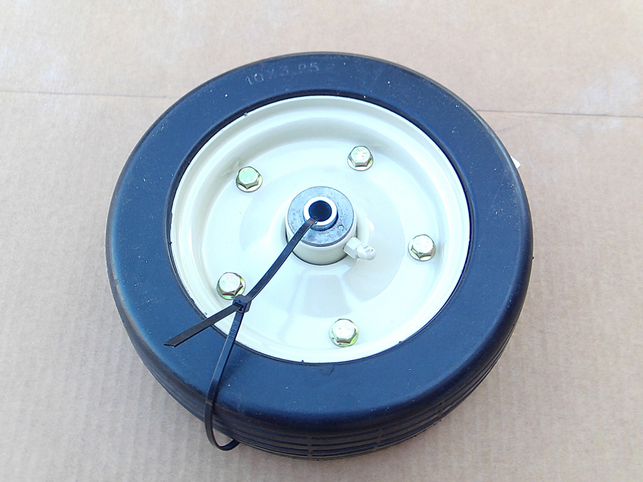 Wheel for Woods RM591 RM306 RM360 15638 31530 RM59-1 Flat Free Steel Solid Rubber Assembly
