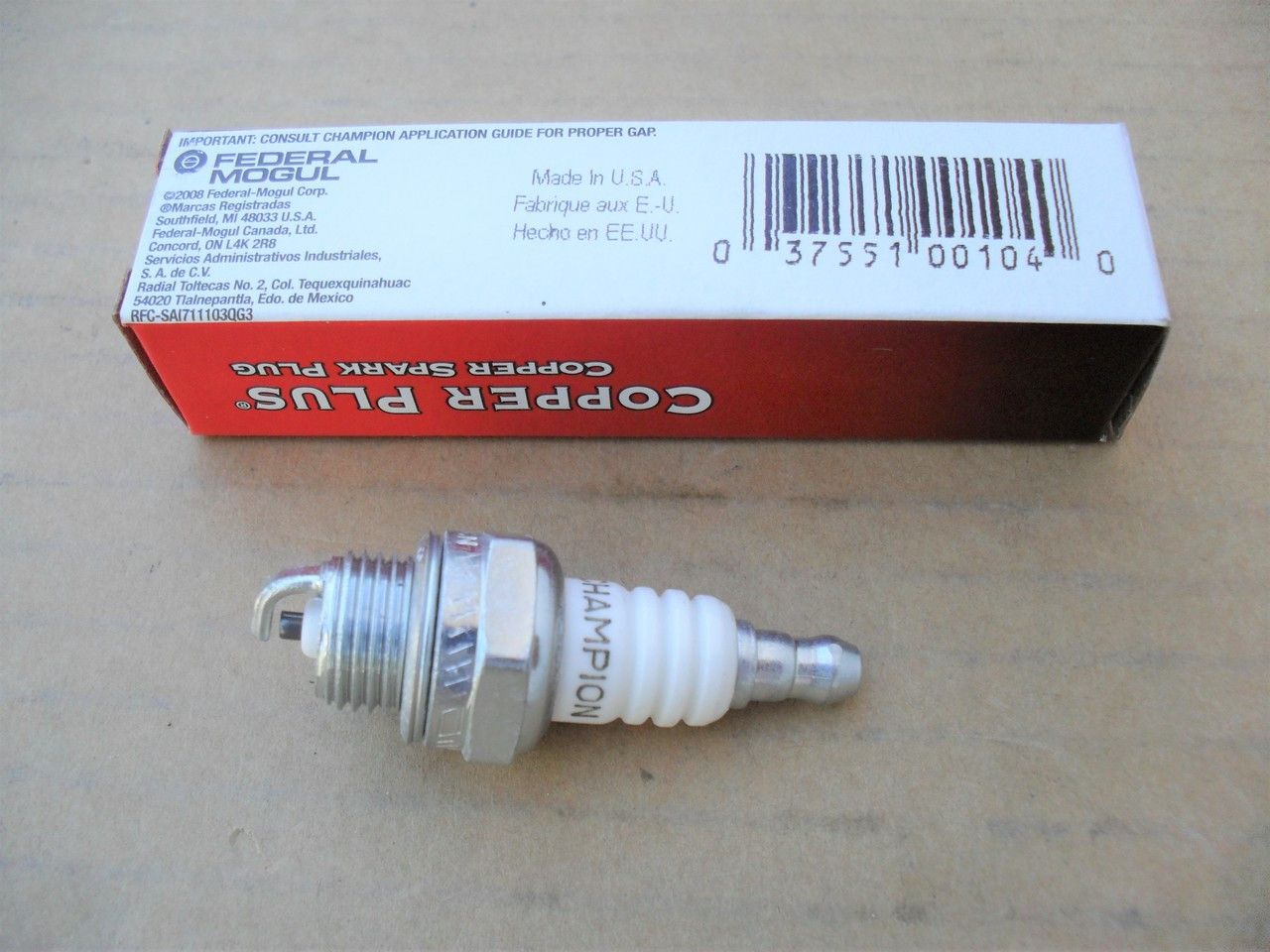 Champion Spark Plug for Homelite Mightylite Versatool Vac Attack II 870174001 PS02227