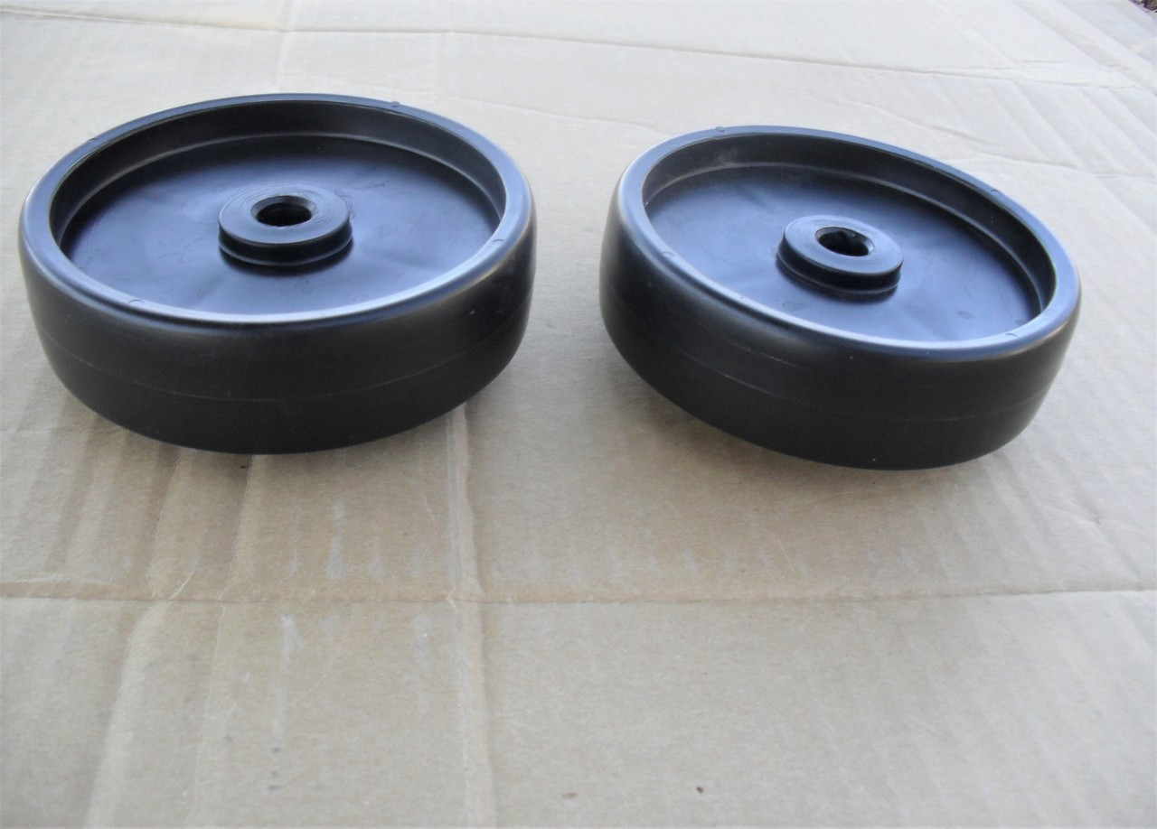 Deck Wheels for Craftsman SPM209370317 Wheel set of 2 Size: 5" x 1-3/8" Bore Size: 1/2"