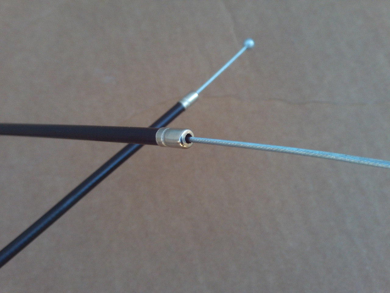 Throttle Cable for Go Kart cart, mini bike 65" long, Ball and barrel