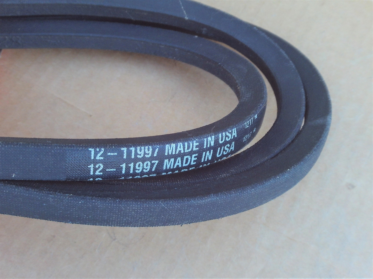 Replacement Belt For MTD & Cub Cadet Mowers - 5/8x113 Inch, Fits Models 2130-2176, Black Rubber 10 thumbnail image