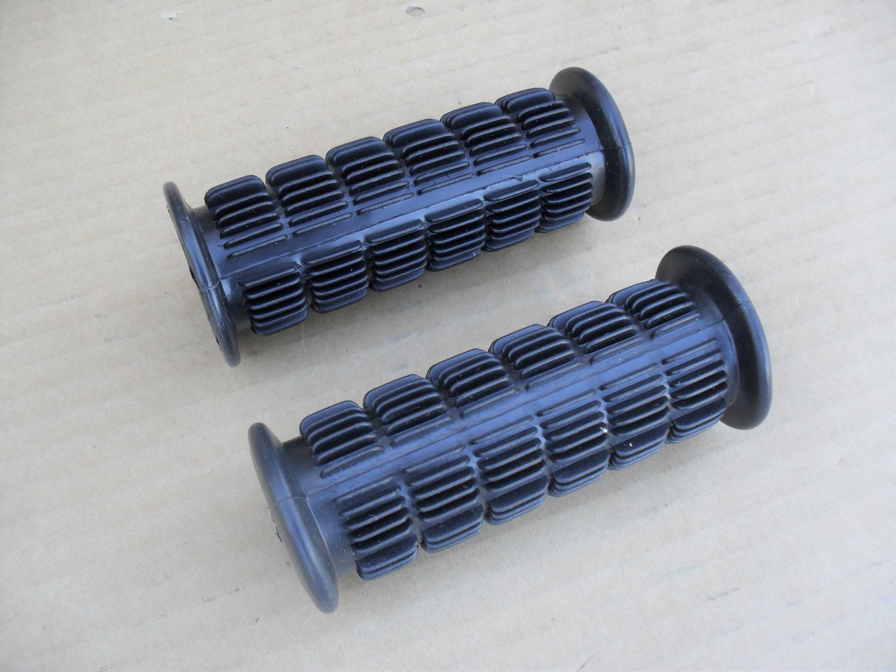Handle Bar Grips Deluxe 1" Rubber Lawn Mower 2348 Grip Set of 2