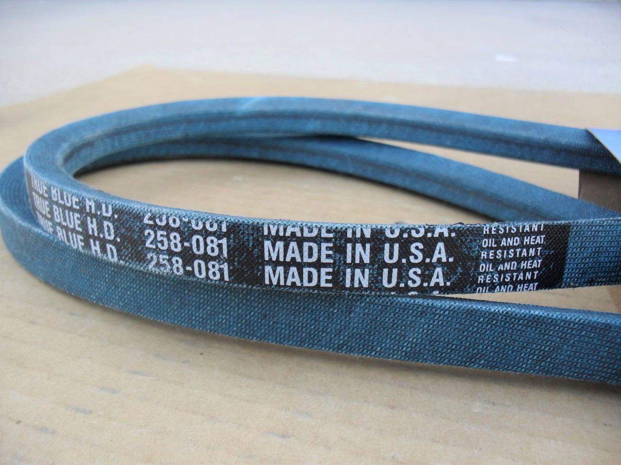 Belt for Woods 70132 Oil and heat resistant