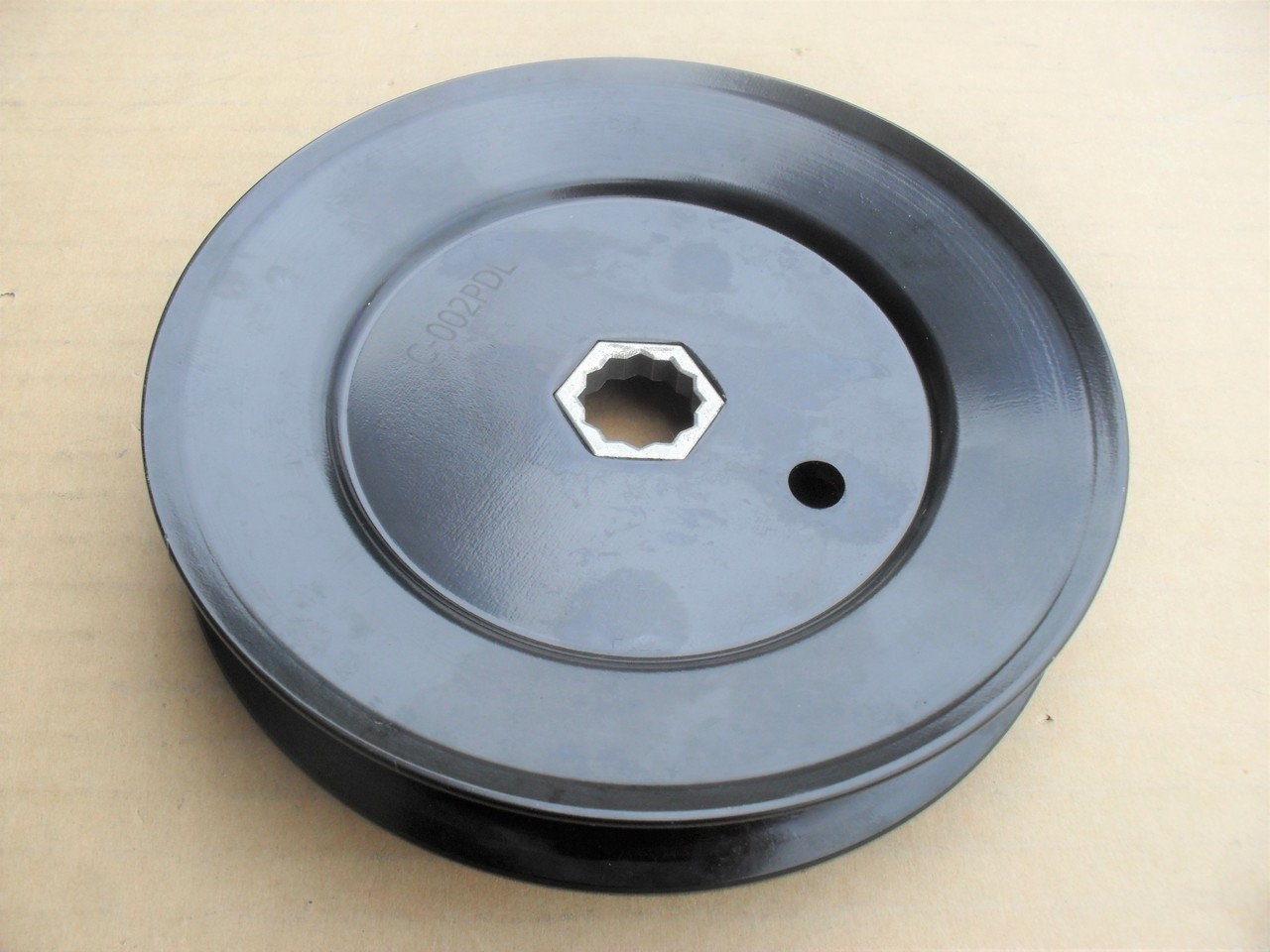 Deck Spindle Pulley for Troy Bilt Horse, Super Bronco, Big Red, Mustang RZT 50", 54" Cut, 756-04216