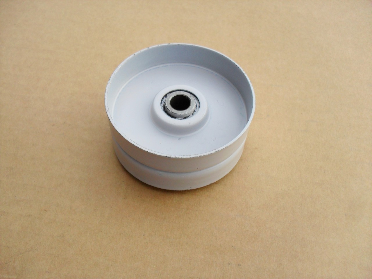 Flat Idler Pulley for White Outdoor 756-0178 Height: 1-3/16" ID: 3/8" OD: 2-3/4"