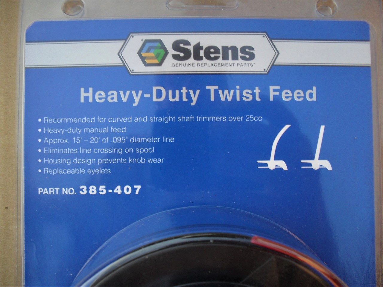 Twist Feed String Trimmer Head for Hoffco 260C, 270, 300, 300A, 300B, 300C, 300F, 320, 390, 390A, 390C, 390XL, 420, 420D, 660, 385-407