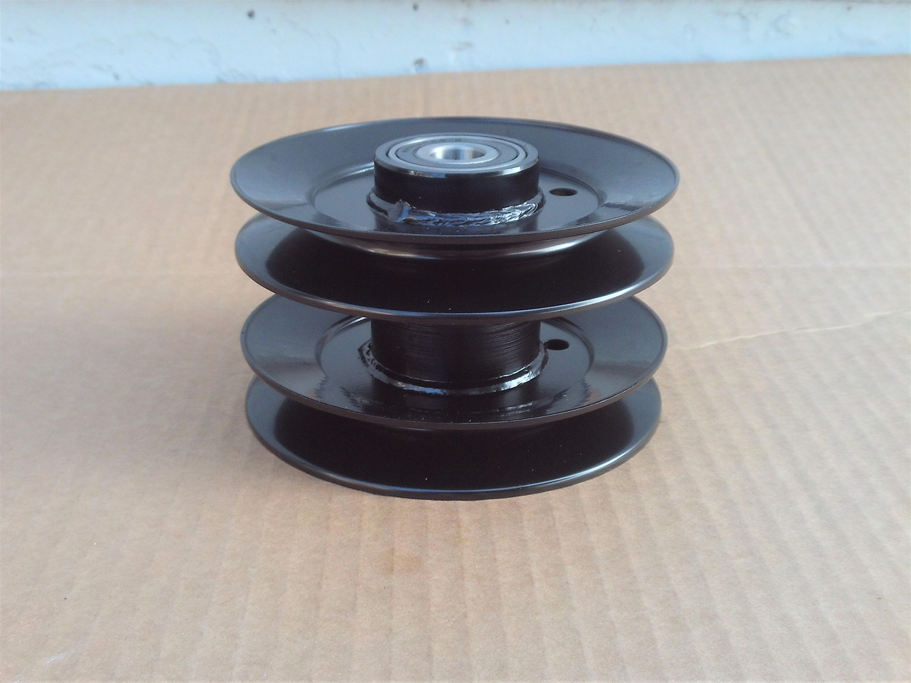 Double Pulley for Cub Cadet MTD Troy Bilt White Outdoor 756-1202 956-1202