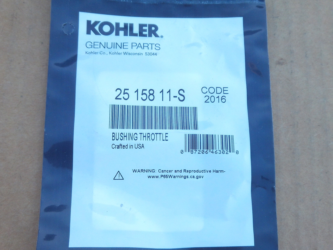 Carburetor Throttle Linkage Bushing for Kohler Command CH11, CH18, CH20, CH22, CH25, CH410, CH430, CH640, CH670, CH730, CH740, CH12.5, CH13, 2515811S, 25 158 11-S