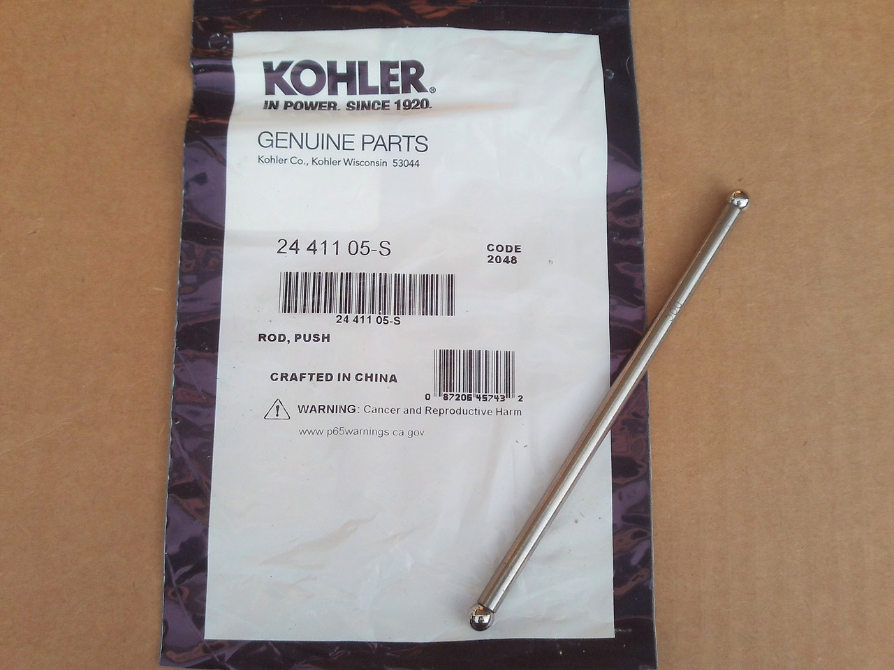Pushrod for Kohler CH20, CH22, CH23, CH25, CH640, CH680, CH730, CH740