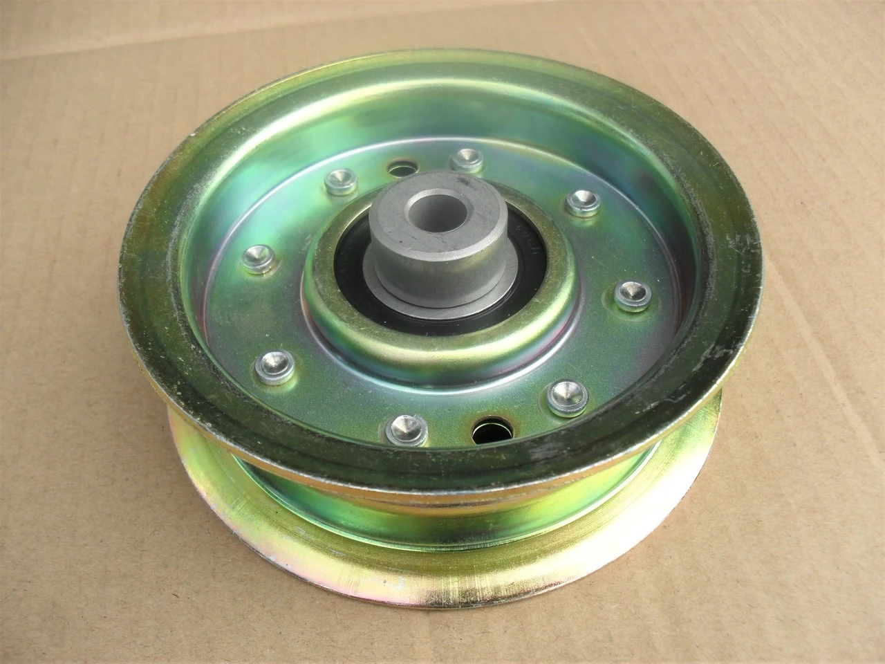 Deck Idler Pulley for Poulan Pro 46" Cut 156493 173901 532156493 532173901 ID:3/8" OD:4-3/8" Height:1-3/8"