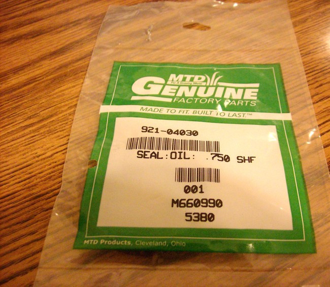 Gear Box Seal Kit (2-Piece) For MTD & Yard Machines - Replaces 921-0388, 721-0338