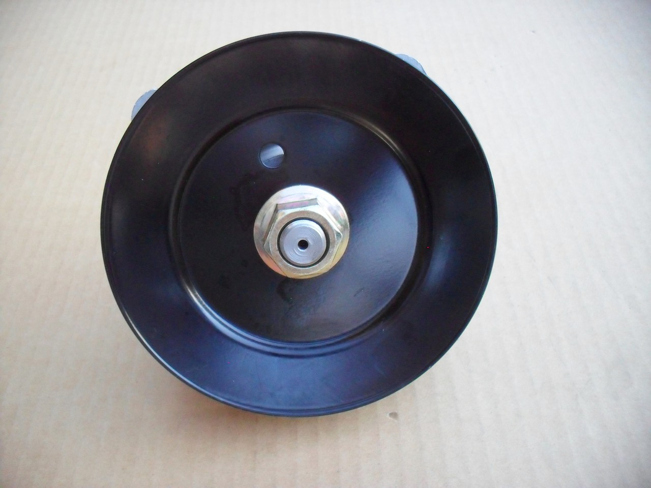 Deck Spindle with Pulley for Troy Bilt TB2450, 13AA93KP066, 50" Cut, 618-04825, 618-04825A, 618-04825B, 618-05016, 918-04825, 918-04825A, 918-04825B, 918-05016