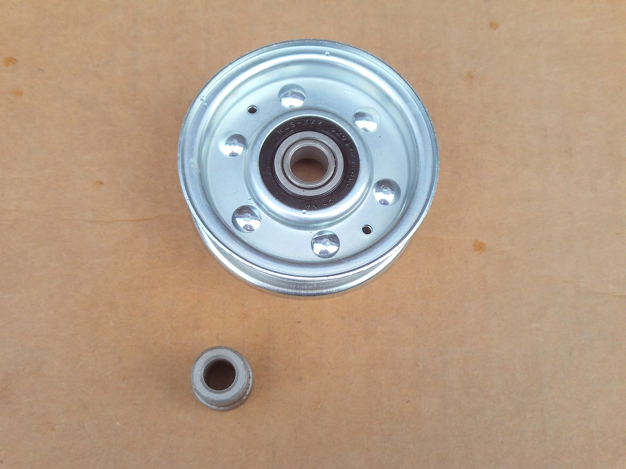 Flat Idler Pulley for Hahn 280156, OD: 3-1/4", ID: 1/2"