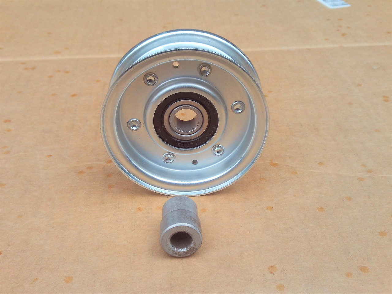 Flat Idler Pulley for Hahn 280156, OD: 3-1/4", ID: 1/2"