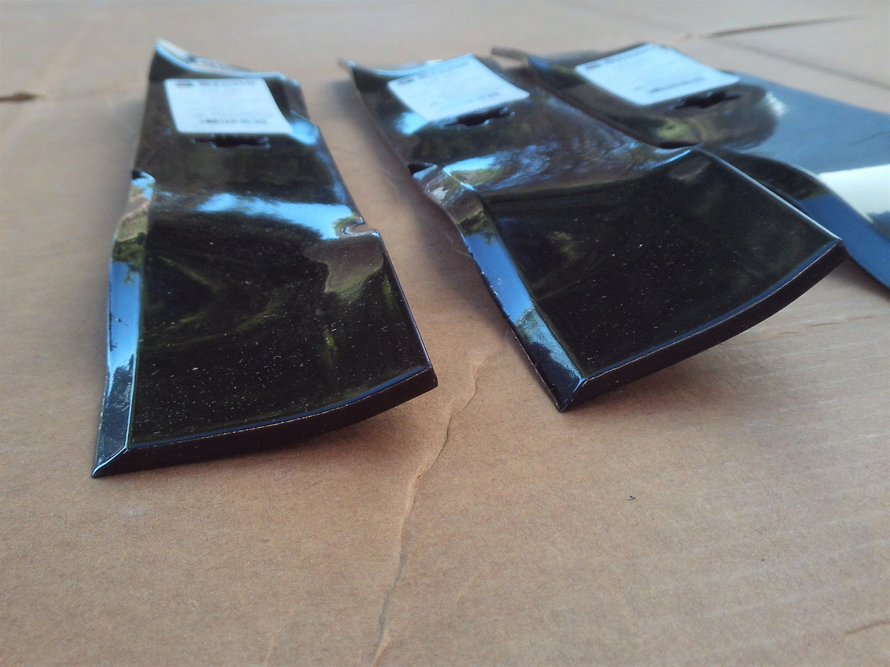 Mulching Blades for Husqvarna GTH2548 YTH1848XP YTH2148 YTH2348 YTH2448 48" Cut 532173921 Set of 3 mulcher