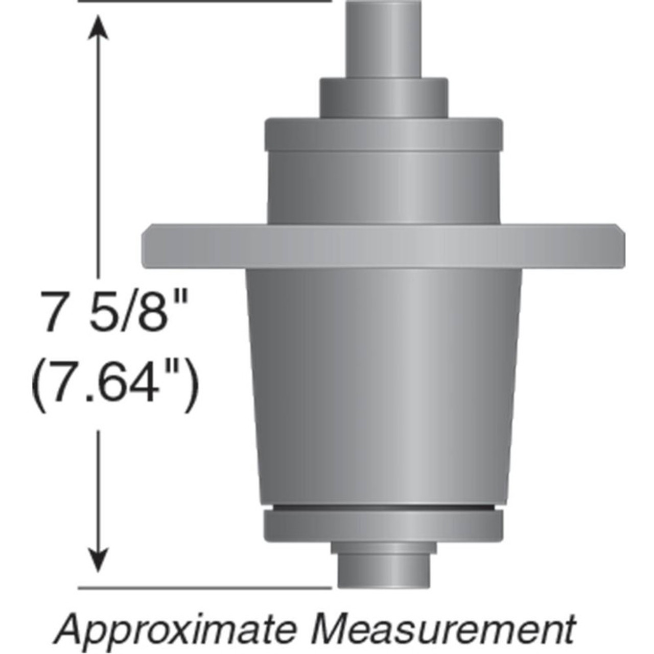 Deck Spindle for Bad Boy Outlaw, Outlaw Extreme, Outlaw XP, Stand On with 48", 54", 61", 72" Cut 037400000, 037400050, 037800000, 037800050, 038400050, 037-4000-00, 037-4000-50, 037-8000-00, 037-8000-50, 038-4000-50