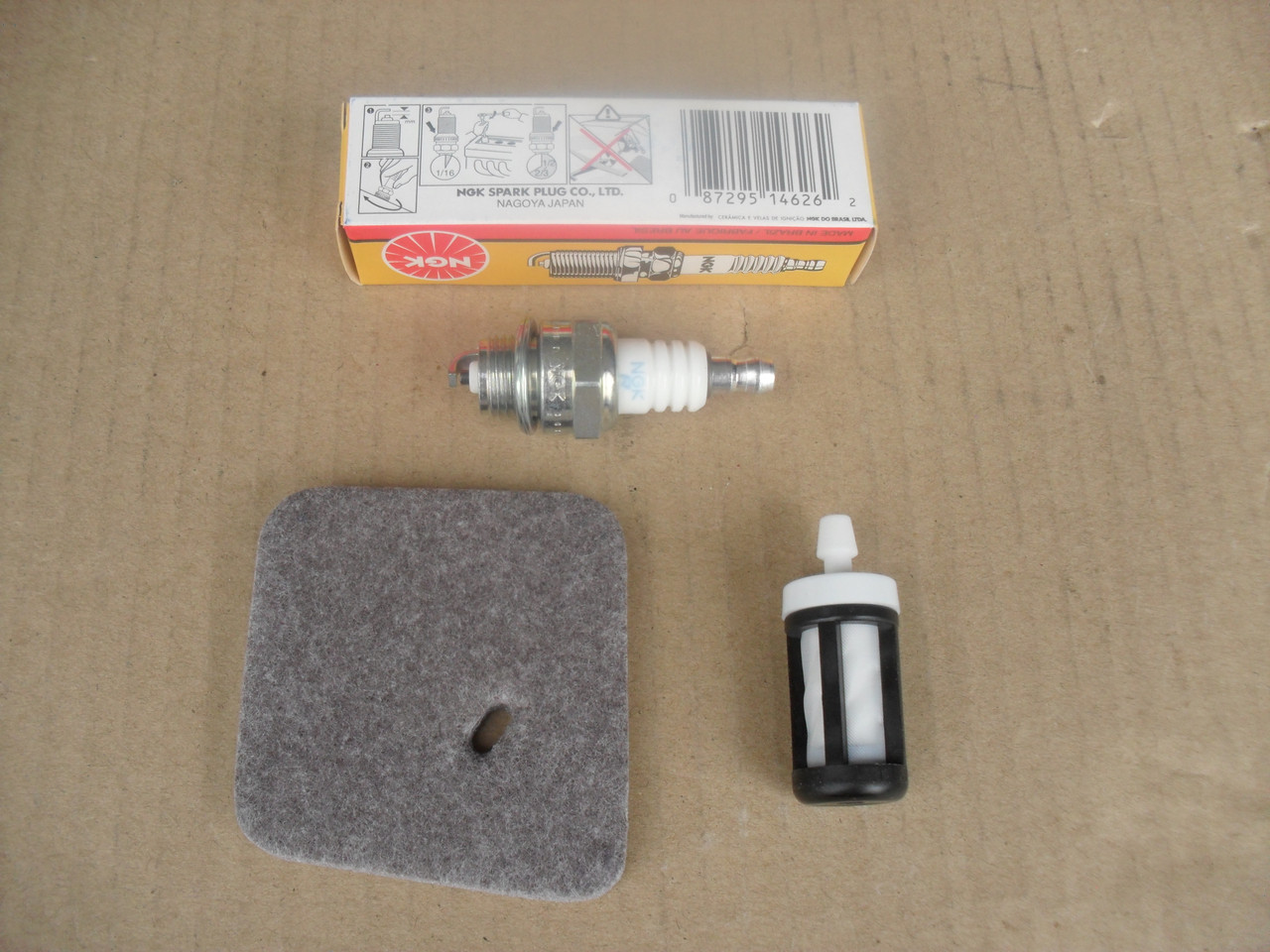 Tune Up Kit for Stihl FS45 FS46 FS55 HL45 trimmer KM55 41400071800 4140 007 1800 Air Filter Spark Plug Fuel Filter
