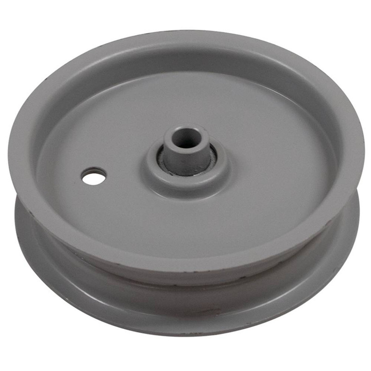 Idler Pulley for John Deere AM12138, AM35590 Flat, Height: 1-3/16" ID: 3/8" OD: 4-1/2"