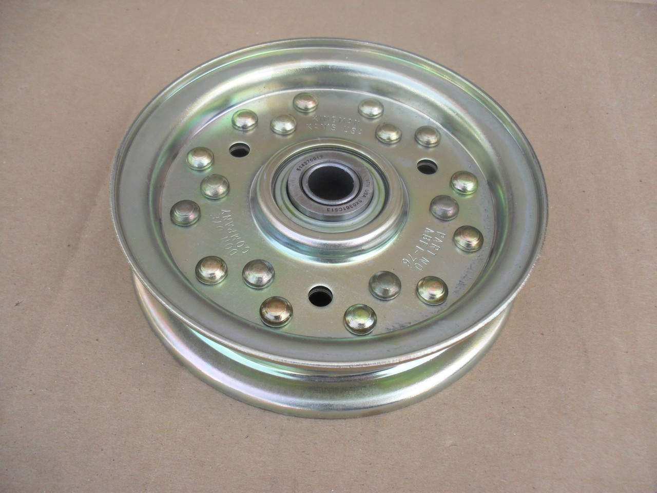 Flat Idler Pulley for Bad Boy 033600100 033-6001-00