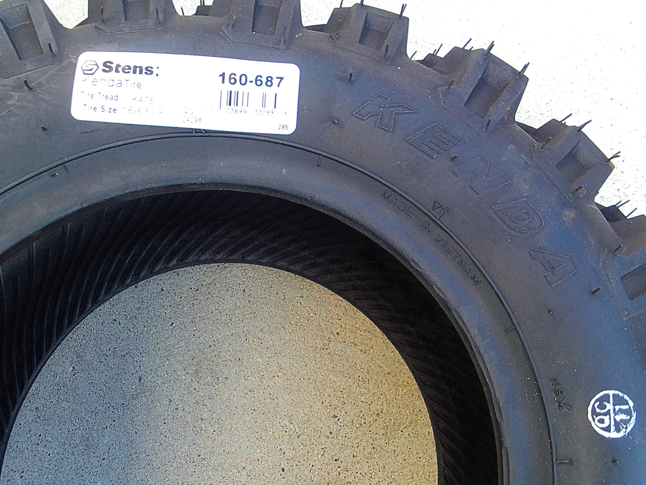 Tire 16x6.50-8 for Snapper 7073455 2 Ply