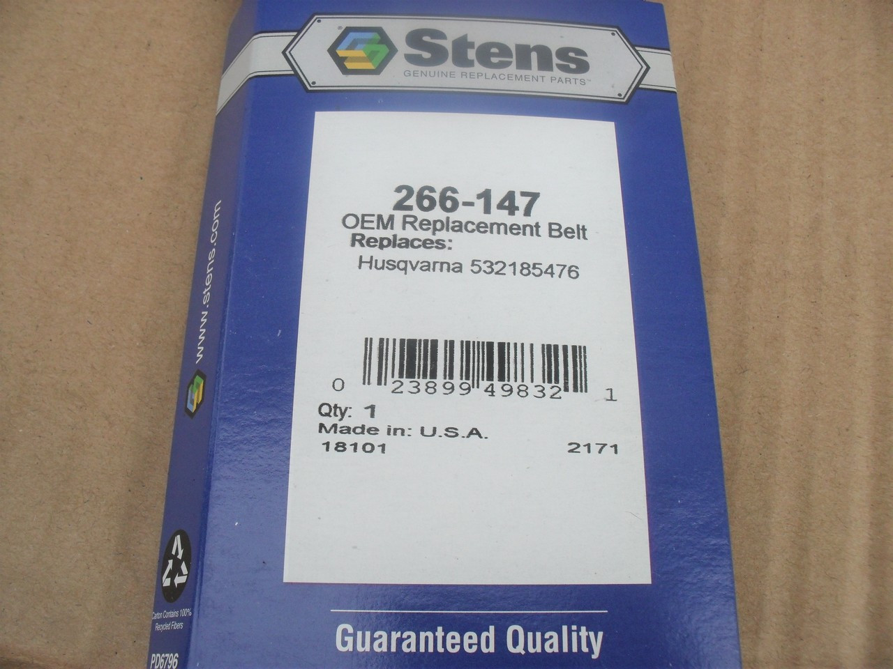 Drive Belt for Poulan PR22WT 185476 532185476 wheeled trimmer