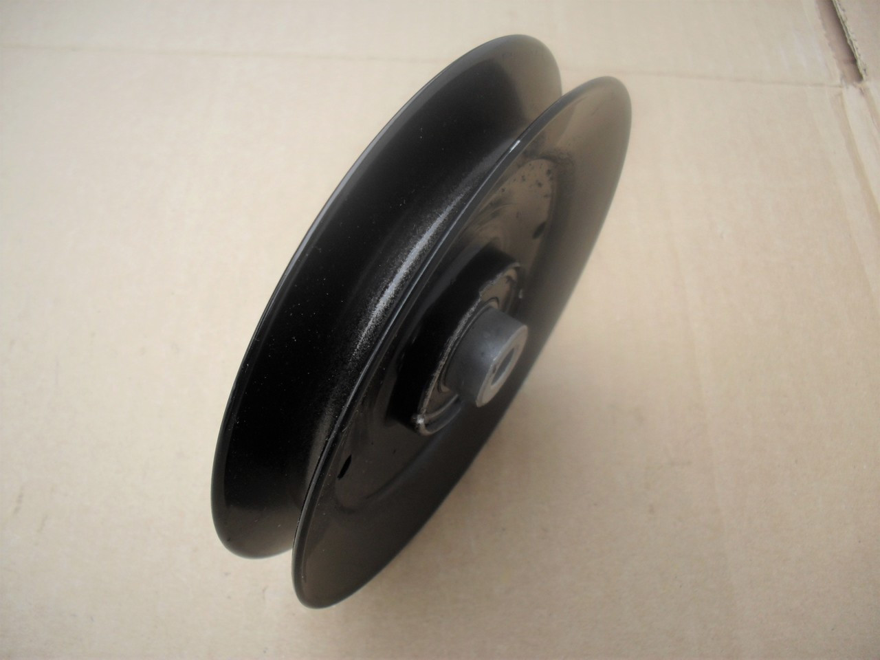 Idler Pulley for Scag Cheetah, Sabre Tooth Tiger, Turf Tiger, V Ride, Wildcat 48181, ID: 3/8", OD: 5", Height: 7/8"