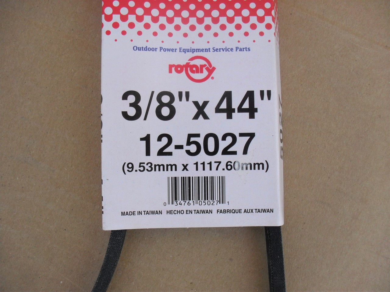 Line Trimmer Belt for AYP, Craftsman 169790, 185476, 2614J, 509H440, TH3H440, 49233, 917.773740, Oil and heat resistant