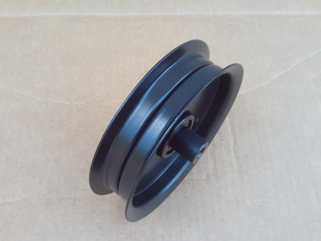 Deck Idler Pulley for MTD 756-3105 54" Cut Huskee Yardman OD: 5-7/8" ID: 3/8" Height: 1-3/8"